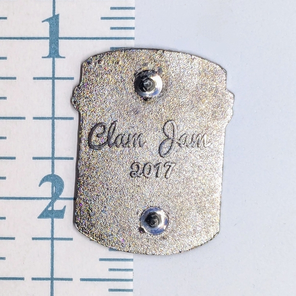 5️⃣ Clam Jam 2017 Pin - Whimsical - Hard Enamel - Picture 2 of 3